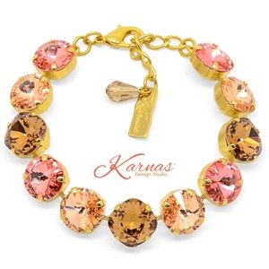 TOUCH OF FALL 12mm Bracelet Swarovski Crystal KDS
